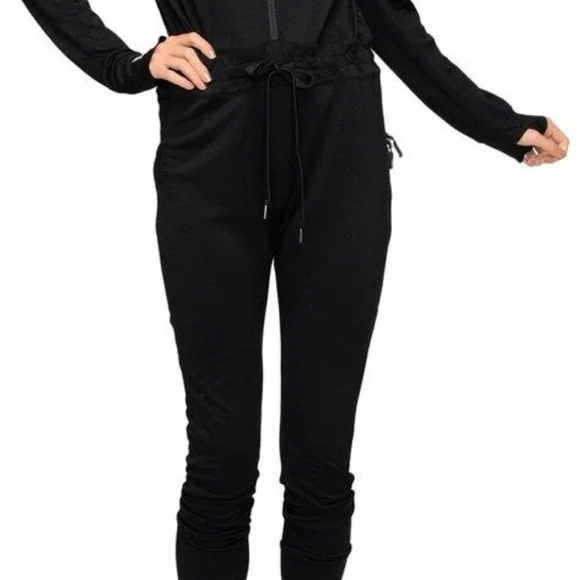 NWOT RARE Mons Royale Monsie icon wool base layer union suit jumpsuit apres ski - Picture 5 of 7